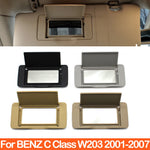 W203 Car Sunroof Sun Visor Shield Makeup Cosmetic Mirror Panel Cover For Mercedes Benz C Class C180 C200 C230 C300 A2038102110
