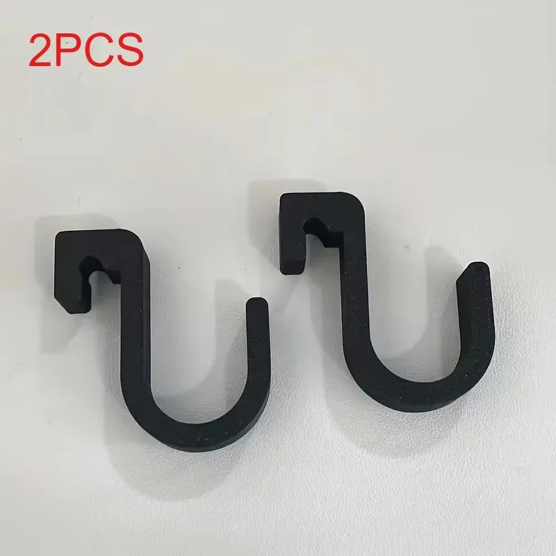 2Pcs Car Umbrella Hooks - Trunk Hangers for Sedans, No-Drill Seat Back Storage additional angle