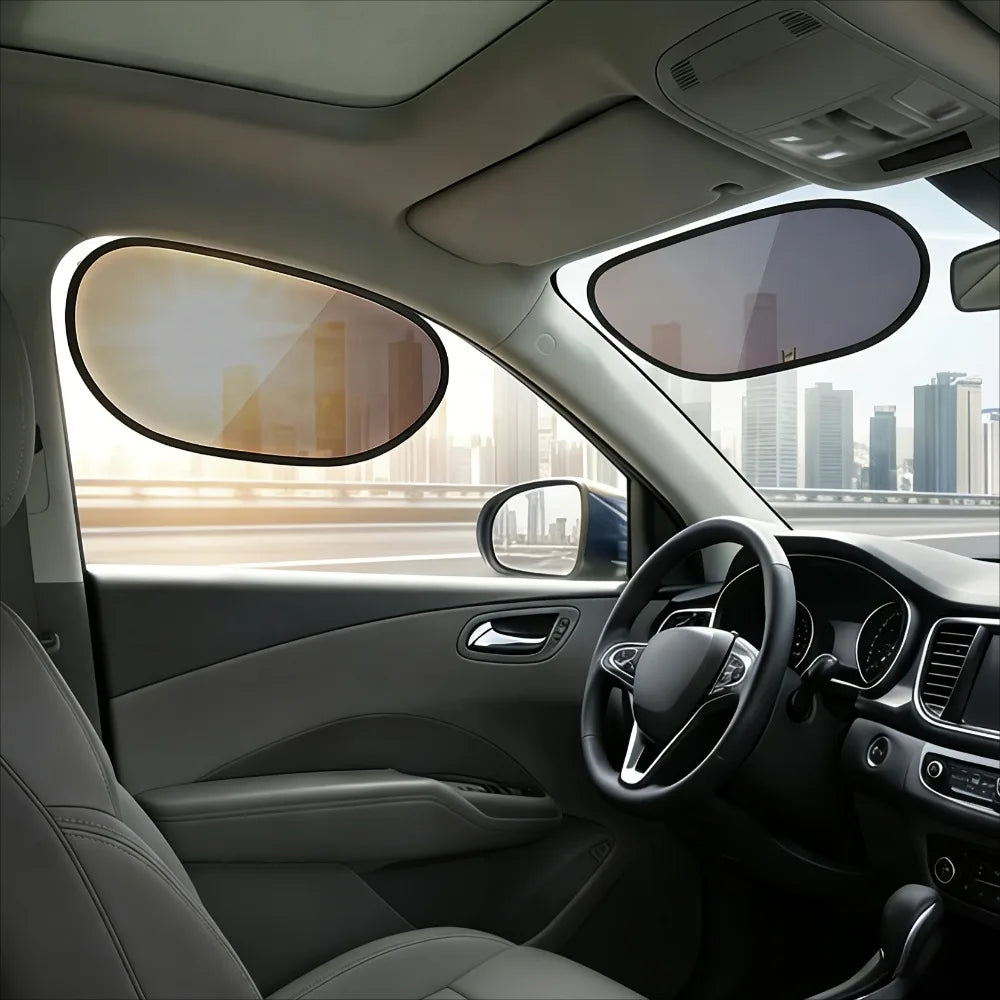 Car Side Window Sun Shade UV Blocking Anti-Glare Cover alternate view