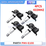 4PCS Tire Pressure Monitoring System Sensor PMV-E100 | Compatible with Toyota Avalon Camry 4Runner C