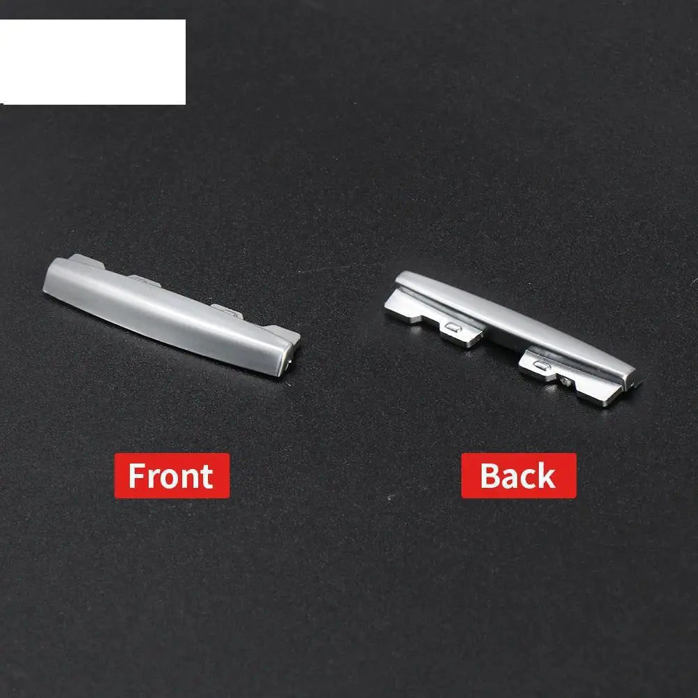 AC Vent Tab Air Conditioning Outlet Clip Chrome Plated Fit for BMW X5 X6 F15 F16 Interior 64118253115 2013-2018