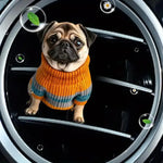 Acrylic Car Vent Clip Aromatherapy Air Freshener Holder 2D Decorative Air Conditioning Vents Accessory for Vehicle Interior