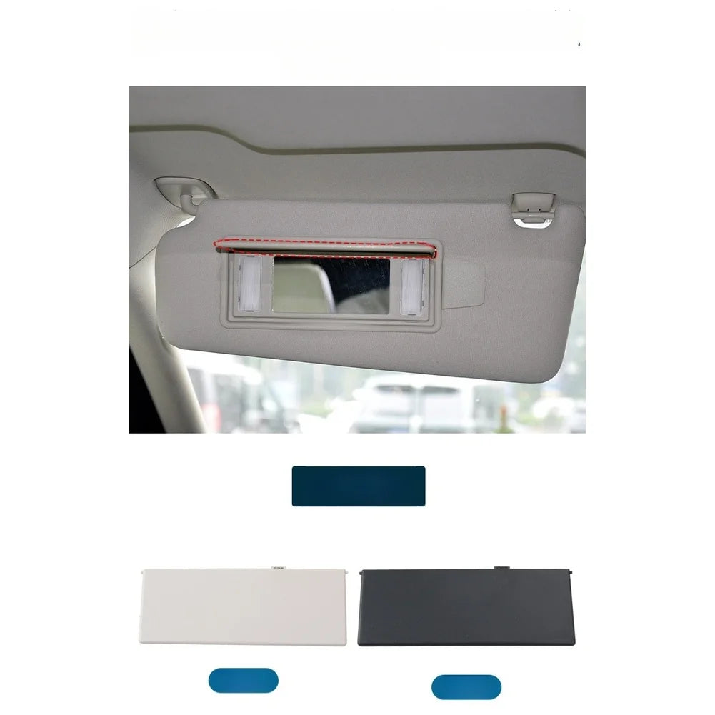 Car Sun Visor Vanity Mirror Cover Plate For Blocking Sunlight FOR RANGE ROVER EVOQUE 2015+ LR063681 Automotive Accessories