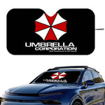 Classic Movies Resident Evil Windshield Sunshade | Car Sun Visor for UV Protection and close-up view