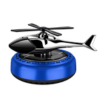 Solar Car Air Freshener Helicopter | Rotating Propeller Dashboard Diffuser alternate view