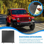 Retractable Sun Shade Auto Retractable Sun Shades Front/Rear Shutter Car Anti UV Sun Vis detail view