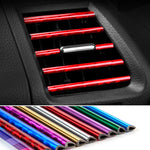 PVC U-Shaped Car Air Outlet Decorative Trim Strip