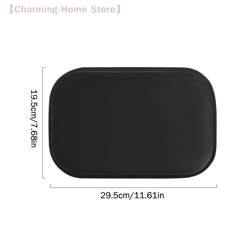 【M】Car Armrest Cushion Booster Pad Central Armrest Box Plush Pad Protection Cover Anti Scratch Universal Heightening Pad