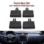 Car Front Dashboard Air Conditioning Outlet AC Vent Grille Slide Tab Clip For Skoda Octavia 2015-2021 5E0819701 5E0819702