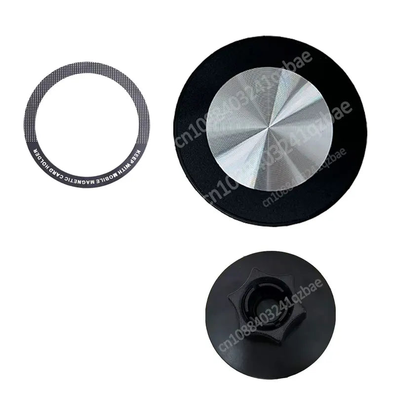 Universal 17mm Ball Head Base Magnet Brackets For MagSafe Car Mount Accessories Mini M close-up view