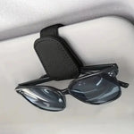 Car Sunshade Sunglasses Holder with Ticket Clip