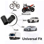 Aluminum Tire Valve Caps 4/8/12 Pack | Corrosion Resistant Universal Stem Covers fo additional angle