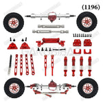 MN82 Remote Control Car Upgrade Metal Front and Rear Axle Drive Shaft Shock Absorber Tire for MN 1/12 MN82T LC79 MN82S MN82Pro