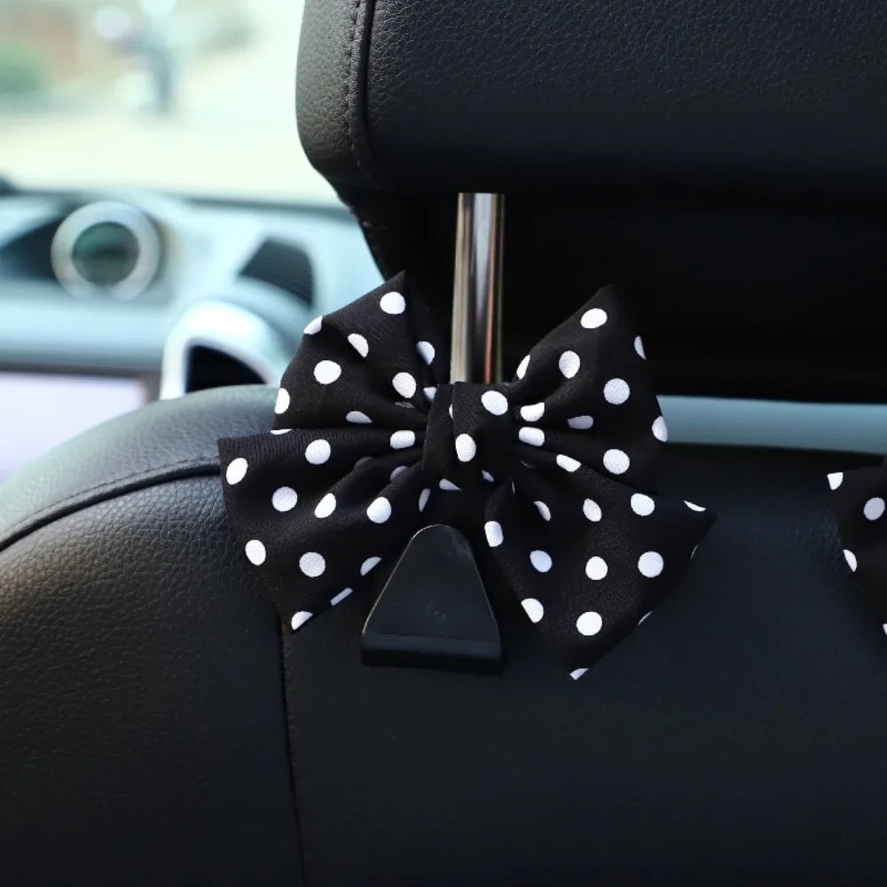 Bow Shaped Car Seat Back Hook additional angle