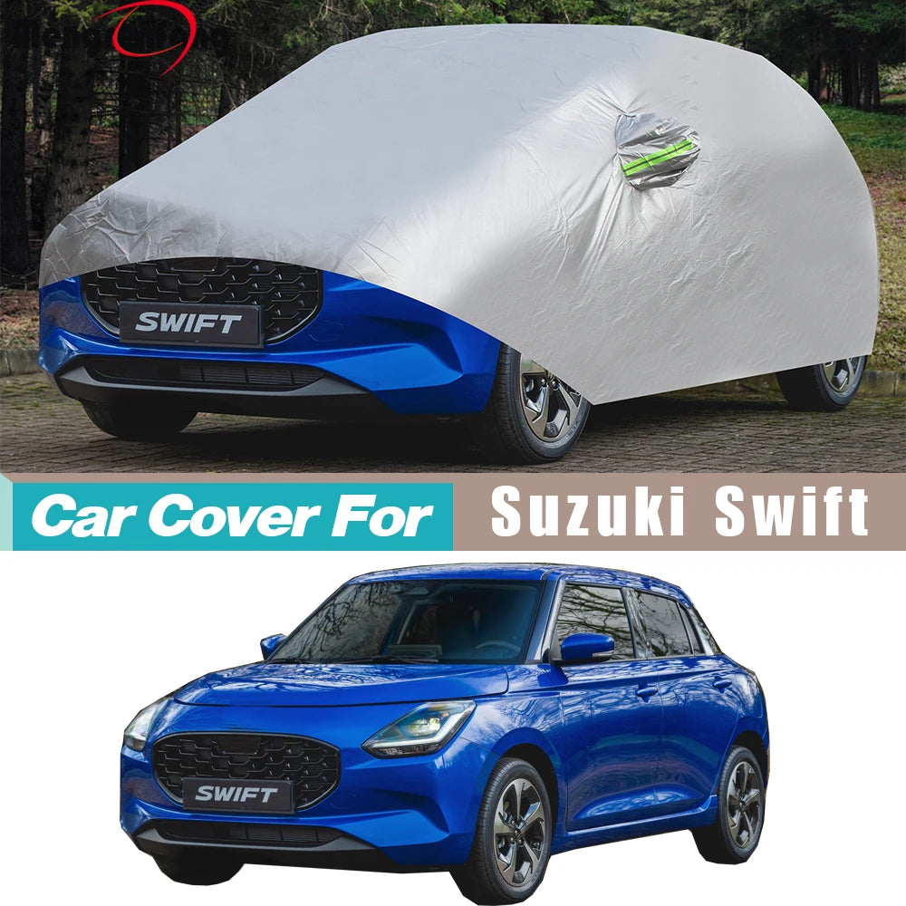 For Suzuki Swift Car Cover | Outdoor Sun Shade Rain Snow Dust Frost Resistant Anti-UV Cover