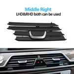 Car Front Middle Left Right Air Vent Outlet Grille AC Slide Clip Repair Kit For BMW 7 Series G11 G12 730Li 740Li 750Li M760Li