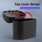 Multifunctional Car Trash Can for Door & Seat Back Large Capacity Hanging Storage Organi detail view