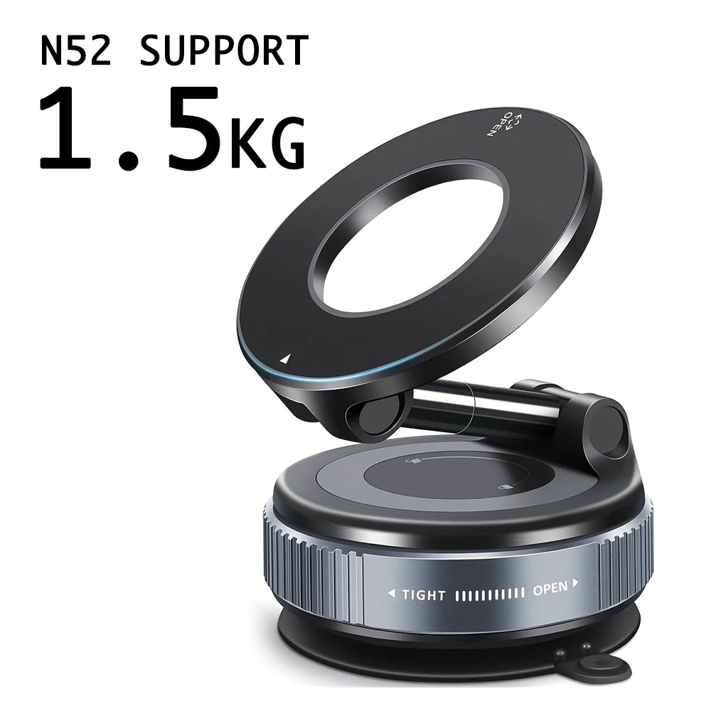 MagSafe Car Phone Holder | Universal Magnetic Mount for iPhone and Android
