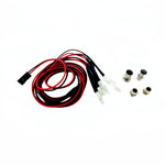 RC LED Lights 3mm 5mm Red White Blue Remote Control close-up view