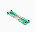 2pcs HSP 106017 166017 Aluminum Front / Rear Linkages Alloy Sonic Servos Link 08242 additional angle