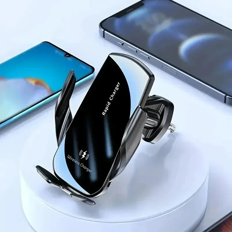 Car Wireless Charger Air Vent Phone Holder Mount | 15W Fast Charging Car Mount for additional angle