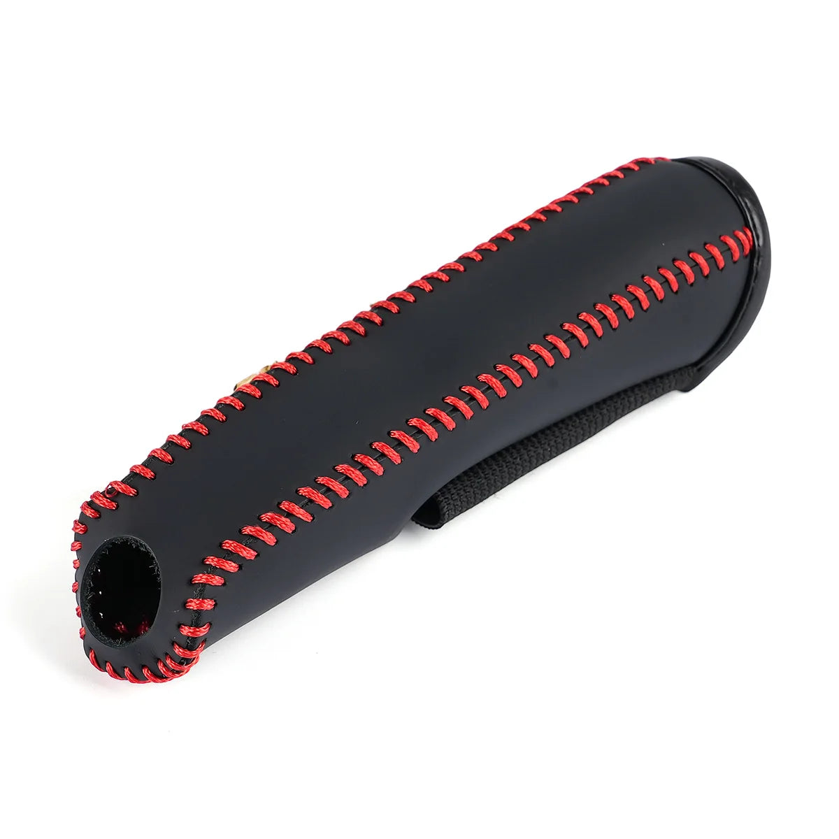 Car Artificial Leather Handbrake Cover Protective Sleeve Hand Brake Protection Car In lifestyle view
