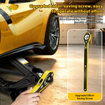 2T Car Scissor Jack with Wrench Auto Emergency Crank Lift Stand Labor-Saving Repair and detail view