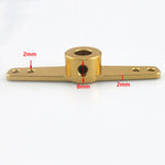 3.1mm/4.1mm/5.1mm RC Car Double Steering Rudder Tiller Arms Horn Transmission Arm Crank Connecting Rod For RC Model Car Boat