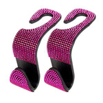 Rhinestone Car Headrest Hook Organizer