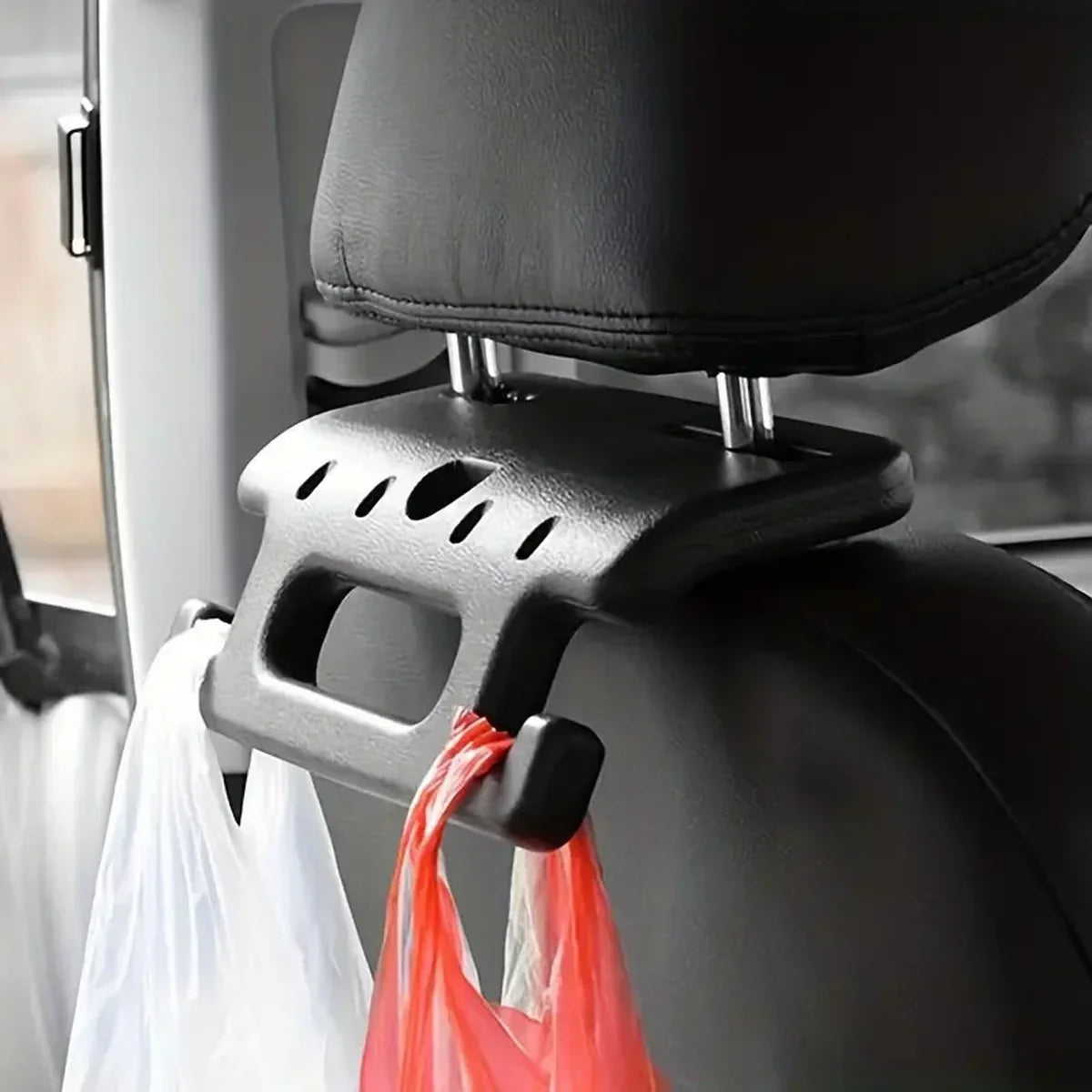 Universal Multifunctional Car Seat Back Hook Elderly Safety Handle Durable Armrest Vehic detail view
