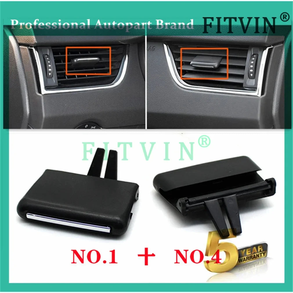 New Front Left Right Air Conditioner Outlet AC Vent Grille Slider Clip Knob for Skoda Octavia 3 MK3 A7 RS Combi 2015-2021
