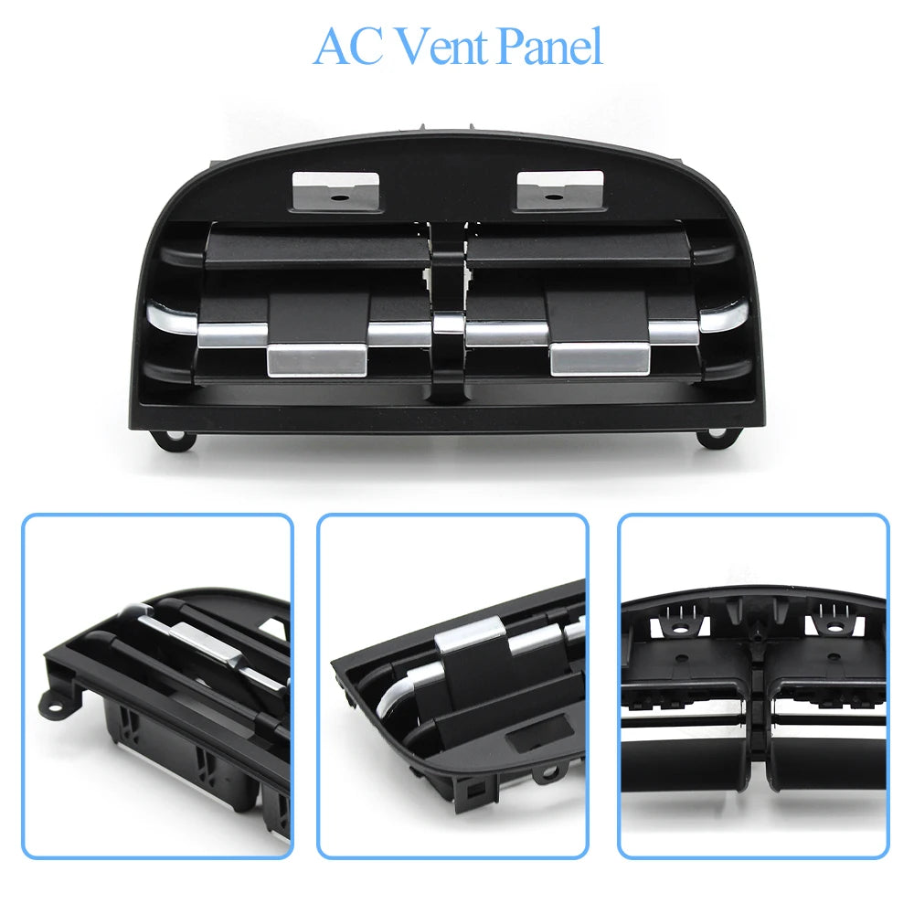 Rear Air Conditioning AC Vent Grille Outlet Cover Panel  Assembly Slider Clip For Maserati Ghibli 2014-2020 670021523