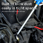 Pneumatic Cleaning Gun | High-Pressure Air and Water Dual-Purpose Spray Tool additional angle