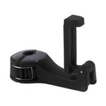 Car Rear Headrest Hook Phone Holder Bracket close-up view