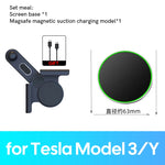 Car Phone Mount Holder 15W Magnetic Wireless Charger | Compatible with MagSafe for Tesla detail view