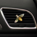 Butterfly Car Perfume Clip Dragonfly Shape Shiny Rhinestone Auto Air Outlet Freshener Perfume Clip for Car Accessories Interior