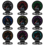 7-Color Backlight Display Gauge Set | Boost Water Temp Oil Pressure Tachometer detail view