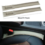 Leather Car Seat Gap Filler Organizer 4PCS
