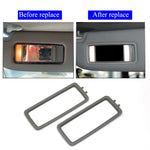 Car Inner Left Right Sun Visor Mirror Holder Outer Panel Makeup Cosmetic Cover  For Porsche Panamera 970 2010-2016 970731031AY1