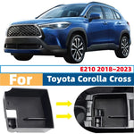 For Toyota Corolla Cross XG10 2021~2023 Hybrid Car Center Console Armrest Storage Box Sundries Tidying Tray Interior Accessories