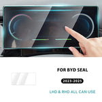 TPU Film For BYD Seal 2023-2025 Center Console Transparent TPU Protective Film TPU Interior Screen Protector Interior Film TPU