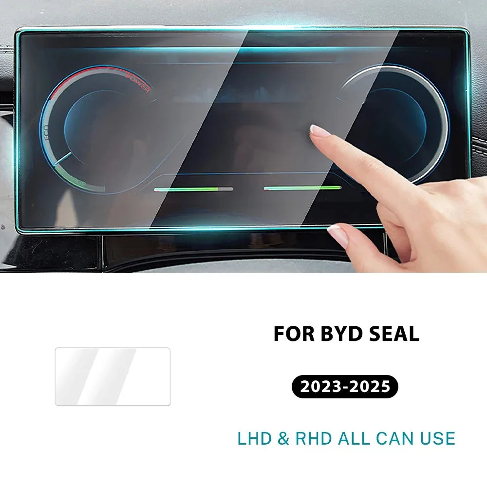TPU Film For BYD Seal 2023-2025 Center Console Transparent TPU Protective Film TPU Interior Screen Protector Interior Film TPU