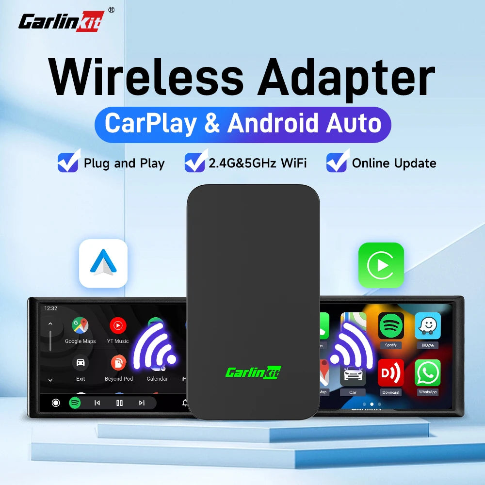 CarlinKit 2Air Wireless Adapter | Android Auto and CarPlay Dongle