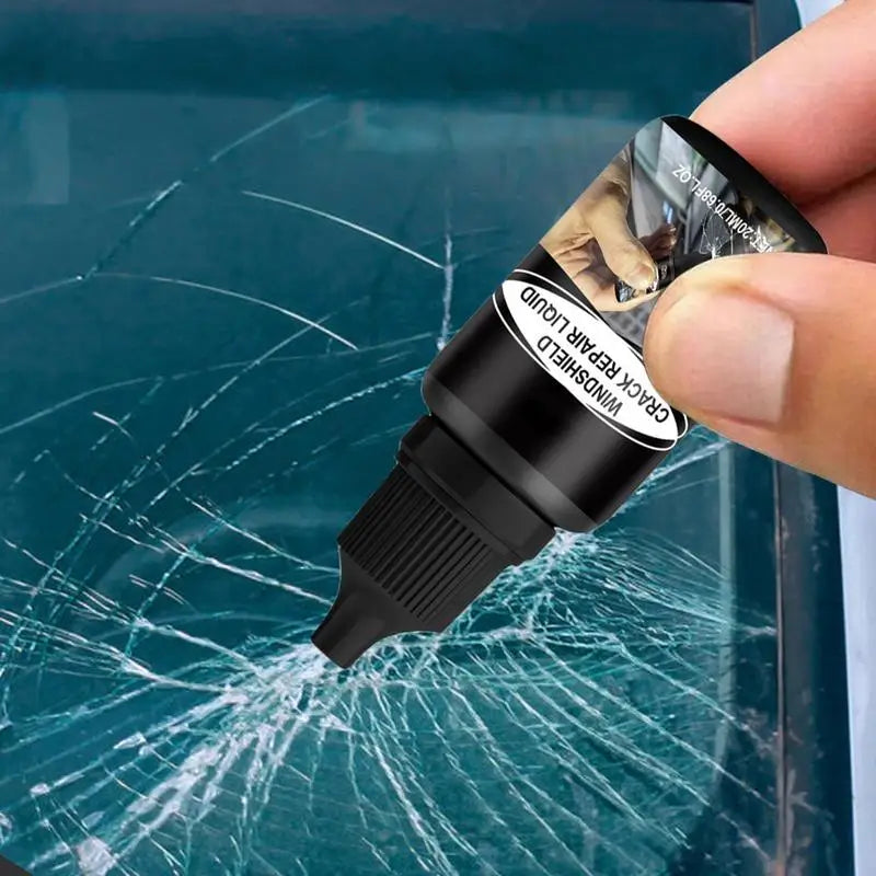 Efficient Automotive Glass Repair Fluid Professional Car Windshield Cracks And Scratch Repair Kit With 20ml Repair Liquid