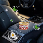 Car Flavoring Car Air Fresheners Perfume Canned Wood Blocks Coffee Flavor Long-Lasting Auto Aromatherapy Car Deodorant Supplies
