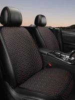 Car Seat Cushion, All Season Universal Linen Car Seat Cushion Cover, Anti Slip, Wear- lifestyle view