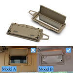 Car Sun Visor Glass Cover Makeup Mirror Holder Panel Cover For Mercedes Benz ML GL R Class W164 W251 2006-2017 1648101510