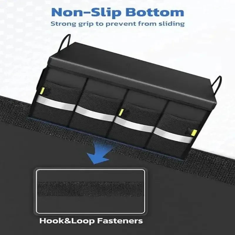 Big Capacity Car Storage Box Car Trunk Organizer Eco-Friendly Super Durable Collapsible detail view