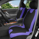 Universal Breathable Polyester Fabric Seat Covers Full Set Fit For Most Car SUV Truck close-up view