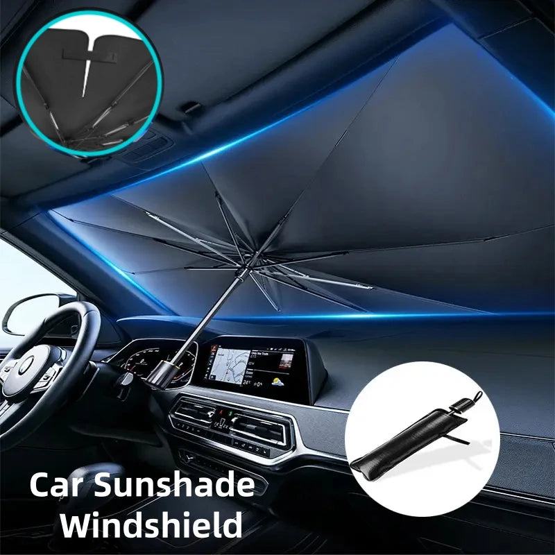 Car Front Sunshade Umbrella | Car Windshield Protection Cover for Auto